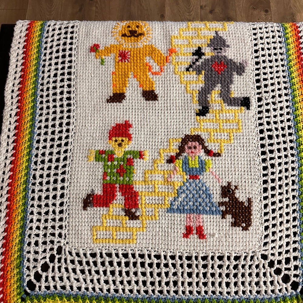 The Wizard of Oz Crochet blanket